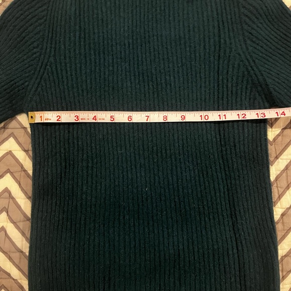 Dark Green Wool Officine Generale Sweater - Picture 8 of 9
